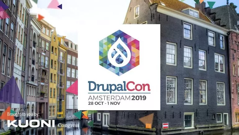 Annonce Drupal Con Amsterdam 2019